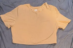 Skims Fits Everybody Cropped Shirt thumbnail 1