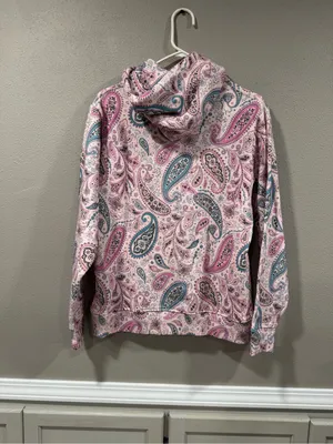 NWT Teddy Fresh Paisley Oversized Hoodie thumbnail 5