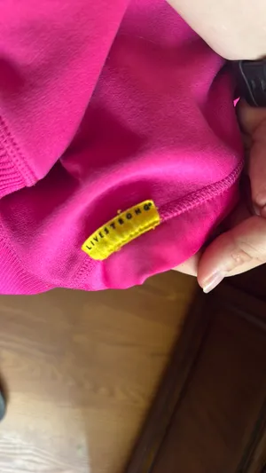 Nike LIVESTRONG Therma-FIT Pink Hoodie Women’s Large L Fleece Athletic Sweatshirt thumbnail 7