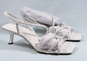I.N.C. International‎ Concepts Size-9.5 M Women's Nahari Dress Sandals White thumbnail 1