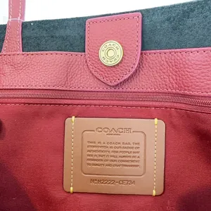 NWT Coach Kia Leather Tote In Colorblock‎ thumbnail 7