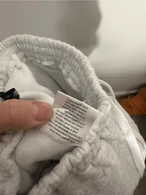 White Fox Boutique season 7 sweatpants marl grey extra small thumbnail 6
