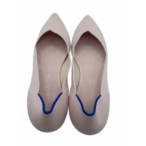 Rothy’s The Point Pink Blush Ballet Flats Comfort Washable Luxe Chic Size‎ 9 thumbnail 8