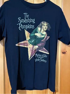The Smashing Pumpkins Band T-Shirt Mellon Collie and The Infinite Sadness Size M thumbnail 4