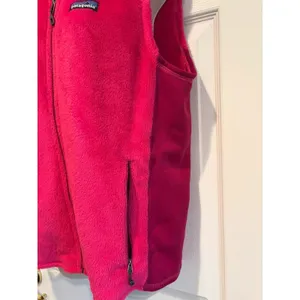 Patagonia Polartec Thermal Pro Vest Womens XL Pink Full Zip Fleece Gorpcore thumbnail 4