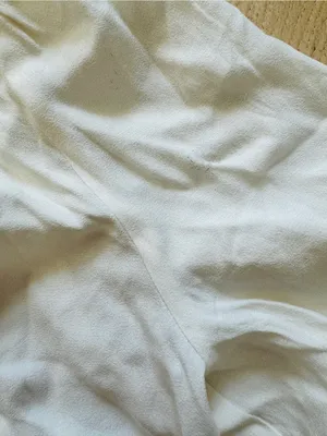 Reformation Cream tie neck blouse NEW thumbnail 6