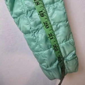The North Face Womens Thermoball‎ Insulated Jacket Aqua Teal Lightweight Small thumbnail 7