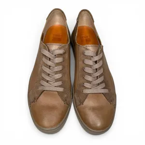 FRYE Gemma Ivy Low Lace Sneaker Taupe Brown Casual Leather Shoe Women's 9‎ M thumbnail 4