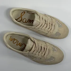 Sam Edelman Size-8M Womens Tobi Ecru Suede Mesh Sneakers thumbnail 10