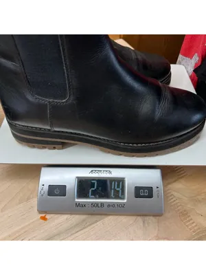 Madewell Ivy Chelsea Boots Lug Sole Black Leather Size 7.5 Utilitarian Grunge thumbnail 13