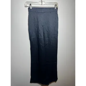 OGL Move Women's Wide Leg Pants Size XS Elastic Waist Comfortable Casual Blue thumbnail 3