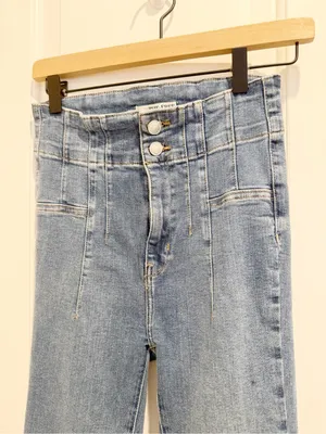 FREE PEOPLE WE THE FREE Jayde Flare Jeans High Waist size 26 thumbnail 6