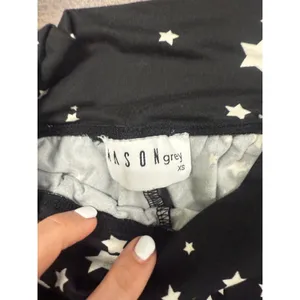 MASONgrey Black Stars Cloud‎ Jersey Joggers Loungewear Pants - Size XS thumbnail 3
