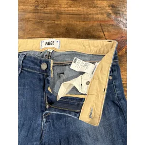 Paige Skyline Skinny Jeans Women's Size 27 Blue Denim thumbnail 12