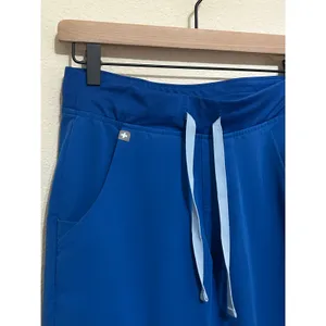 FIGS Women's Size XS Scrub Pants Blue Joggers Stretch Dentist Medical Trousers thumbnail 5