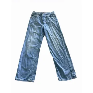 Levi's Ribcage Straight‎ Ankle Jeans Womens W28 L29 Blue High Waist Denim thumbnail 3