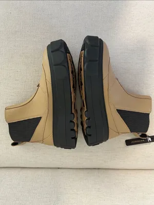 Sorel Caribou x Chelsea Waterproof Boots, Tan/Black, Size 8.5, NWT no box thumbnail 6