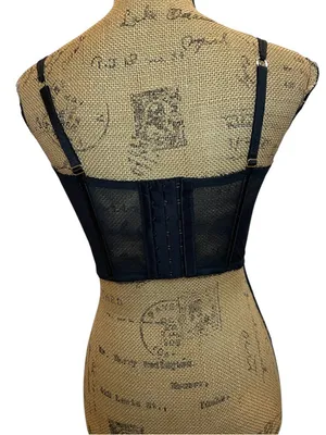 Victoria's Secret Very Sexy Floral Embroidery Corset Top Size thumbnail 4