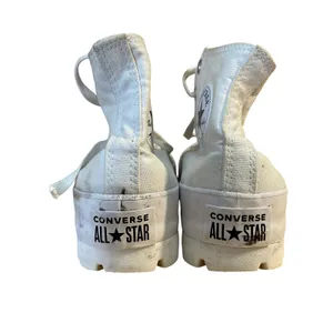 Converse Chuck Taylor All Star Lugged High Top White Womens Sneakers Shoes Sz 7 thumbnail 3