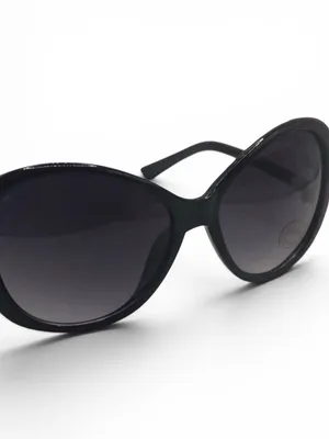 Women’s Sunglasses Black Oversized Lenses NEW thumbnail 2