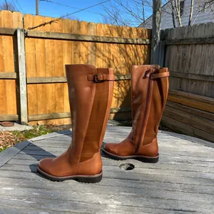 Knee High and Riding leather Boots- soft walk inara boots size 7.5‎ thumbnail 2