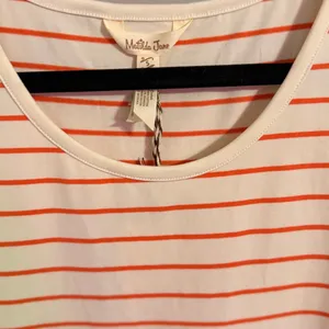 Matilda Jane‎ Coral Stripe Floral Tiered Dress Women's S thumbnail 3