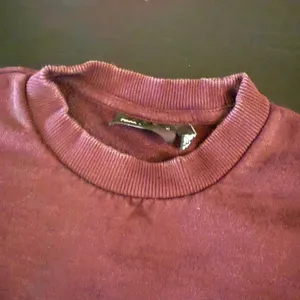 ASOS DESIGN Womens Crew Neck Sweatshirt Burgundy Maroon Fleece Pullover Size S‎ thumbnail 6