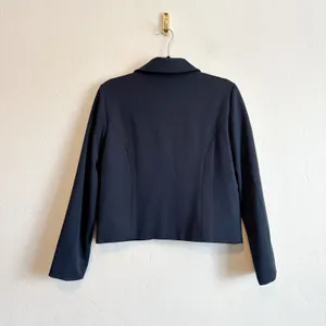Reformation | NWOT Brynlee Wool Blend Pleated Mini Skirt & Zip Jacket Set, Navy‎ thumbnail 5
