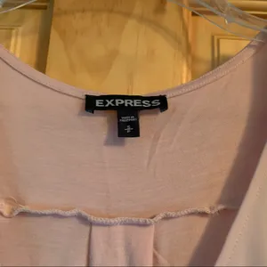 Express zipper-trimmed dressy tank thumbnail 3