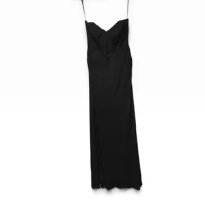 Rimini Womens Black Ruched Sweetheart Spaghetti Strap Maxi Formal Gown Dress 10 thumbnail 3