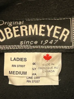 VTG Obermeyer Black Fleece Zip Vest Outdoor Ski Lodge Gorpcore high neck EUC M thumbnail 6