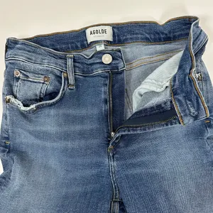 Agolde Sophie High-Rise Distressed Skinny Jeans thumbnail 9