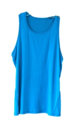 AB3 Blue UV Protection Moisture Wicking Quick Dry Stretch Tank Athletic Outdoor thumbnail 1