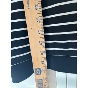White House‎ Black Market Striped 3/4 Sleeve Boat Neck Dress Size Medium thumbnail 5