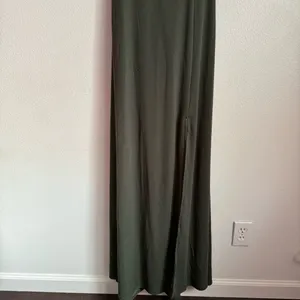 Birdy Grey Benny Tie Back Maxi Dress Crepe Sea Glass Green thumbnail 4