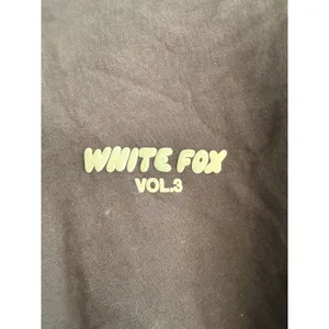 White‎ Fox Vol.3 Brown Oversized Hoodie Sweatshirt Womens 3XS/XXS Puff Print thumbnail 4