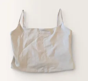 BABATON Aritizia Light Beige Bralette Crop Top Size Medium thumbnail 1