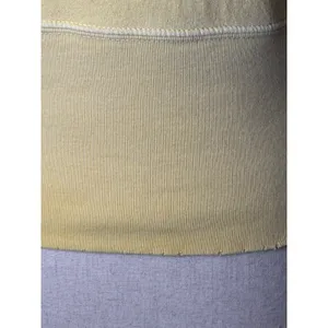 n:PHILANTHROPY Reeves‎ Sweatshirt Women Small Yellow Crop Distressed Streetwear thumbnail 10