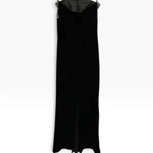 Gunne Sax Jessica McClintock Vintage 90s Velvet Maxi Dress XS S Whimsigoth thumbnail 3