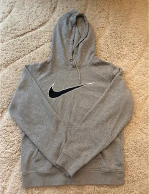 Vintage Nike Gray Hoodie thumbnail 1