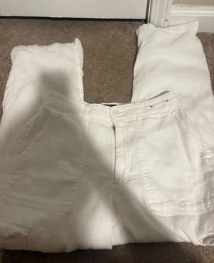 Hollister Linen Cargo Pants thumbnail 1