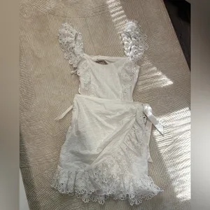 Hello Molly White Lace Dress thumbnail 3