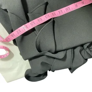 Gianni Bini nwt black ruffle maxi formal dress XS 0 thumbnail 8