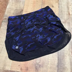 Lululemon Hounds Camo Emperor HottyHot Skort Skirt Sz 2 Run Athletic PocketsMesh thumbnail 5