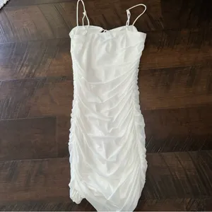 White Princess Polly Mini Dress thumbnail 9