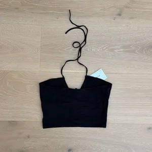 Monkl Halter Tie Top Size S Black thumbnail 3