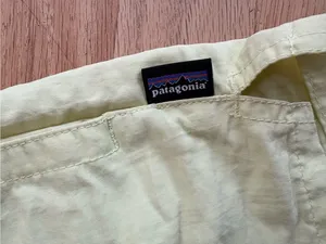 Patagonia Light Yellow Women's Athletic Shorts thumbnail 3