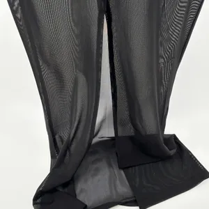 Showpo Laney Mesh Sweetheart Neck Maxi Dress Black Bustier Bodycon NWT US 4 AU 8 thumbnail 7