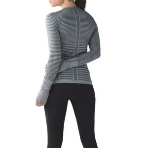 Lululemon Swiftly Tech Long Sleeve Crew Heathered Slate thumbnail 4