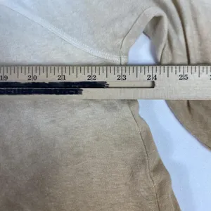 We The Free Shirt Womens XS Beige Ombre Cold Shoulder Scoop Neck Top Free People thumbnail 7